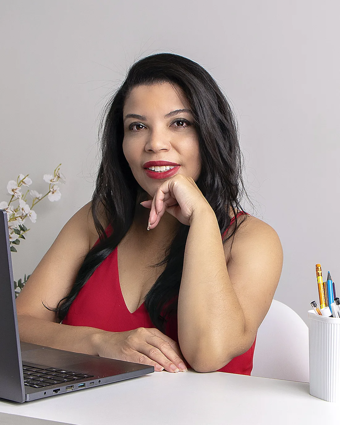 Retrato de Cristiane Lacena