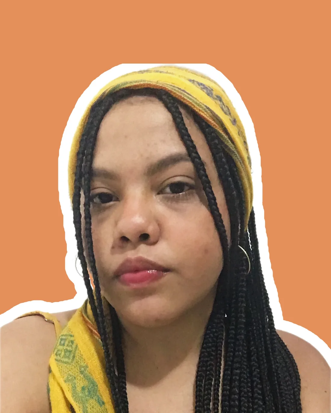 Retrato de Nina Daia Carvalho dos Santos
